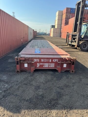 40 Flat Rack - Houston Shipping Containers - Gulf Coast Containers