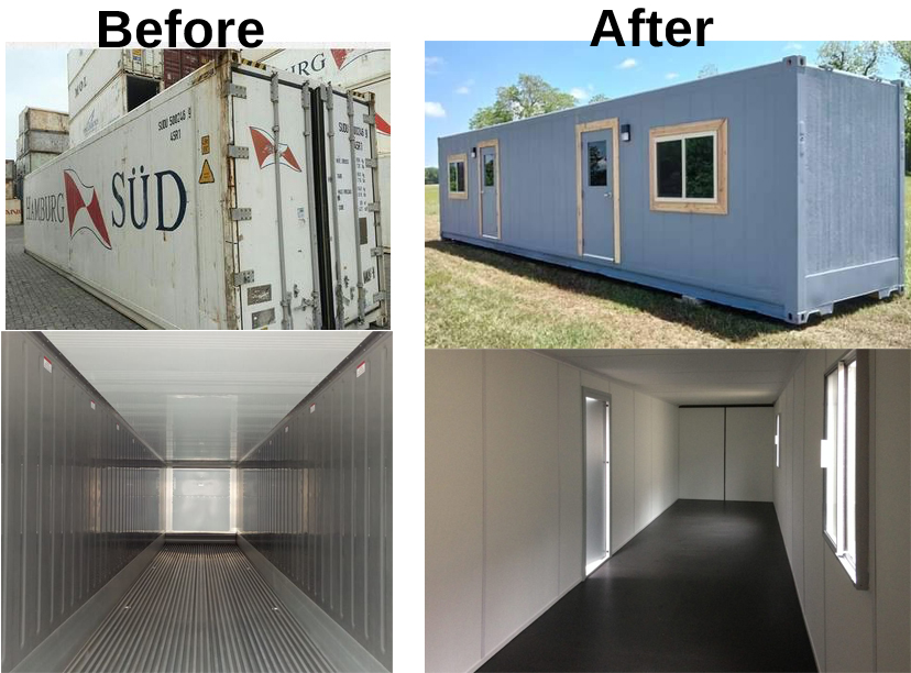 Shipping Container Deliver Service